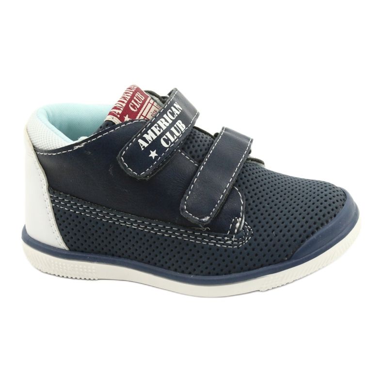 American Club Amerikkalaiset urheilukengät Velcro GC12 Navy Blue sininen 1