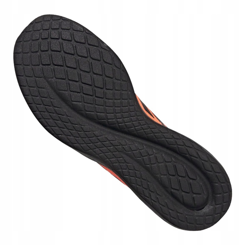 Juoksukengät adidas Fluidflow M EG3664 musta oranssi 3