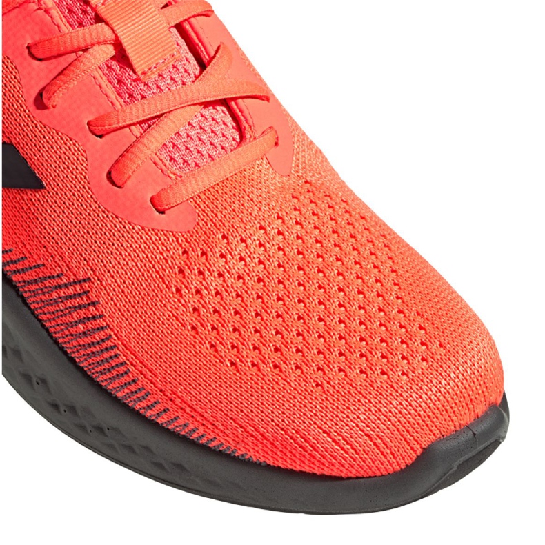 Juoksukengät adidas Fluidflow M EG3664 musta oranssi 5