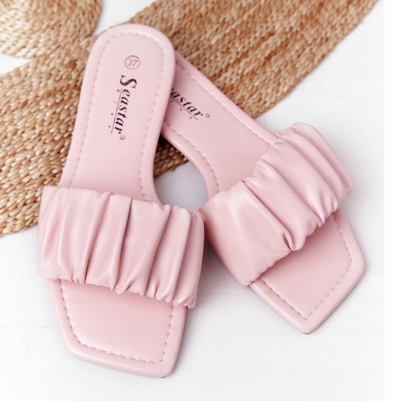 PS1 Naisten klassiset vaaleanpunaiset tossut näyttävät hyvältä vaaleanpunainen 1