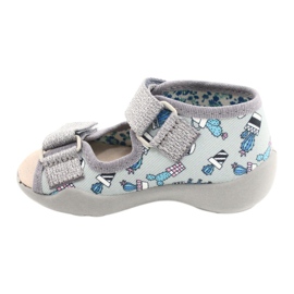 Befado keltaiset lasten kengät 342P025 harmaa 1
