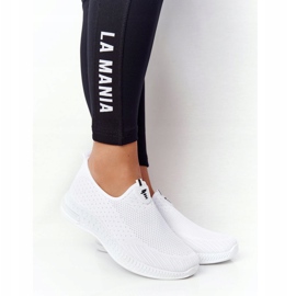 PS1 Naisten urheilukengät Slip-on White Be Stretchy valkoinen 1