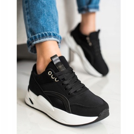 SHELOVET Klassiset lenkkarit alustalla musta 2