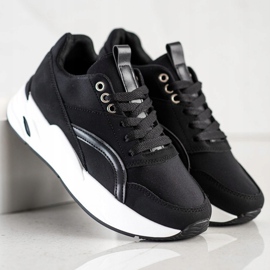 SHELOVET Klassiset lenkkarit alustalla musta 1