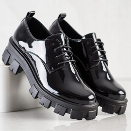 Seastar Muodikkaat kengät alustalla musta 2