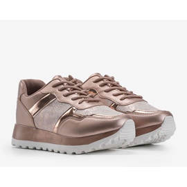 Samppanja-lenkkarit eko-nahkaa 2019-447 monivärinen kultainen 1