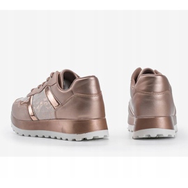 Samppanja-lenkkarit eko-nahkaa 2019-447 monivärinen kultainen 2