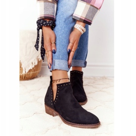 PS1 Mustat Clever -harjasaappaat, joissa on leikkaukset 1