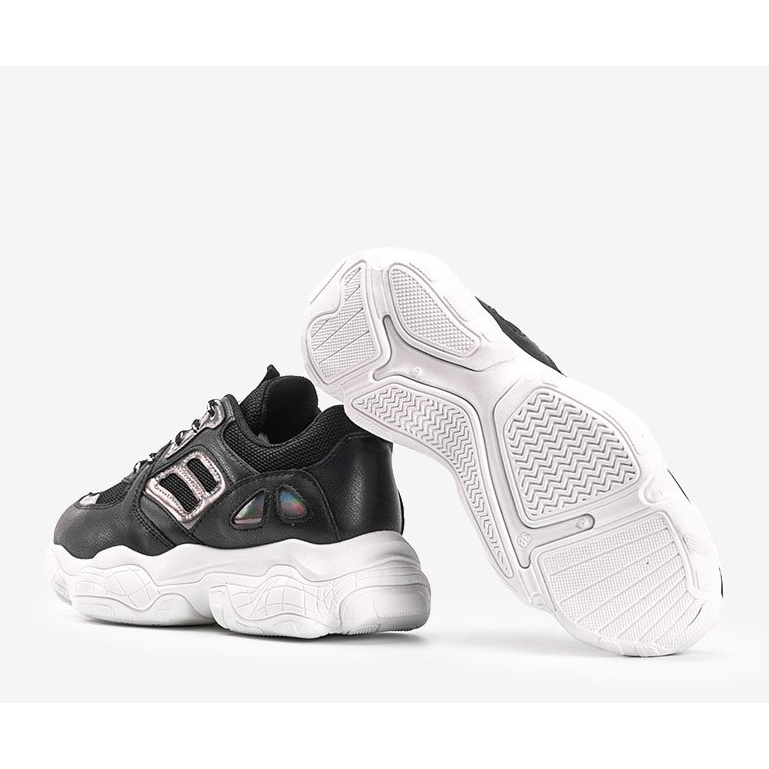 Mustat lenkkarit paksulla Annette -pohjalla 2