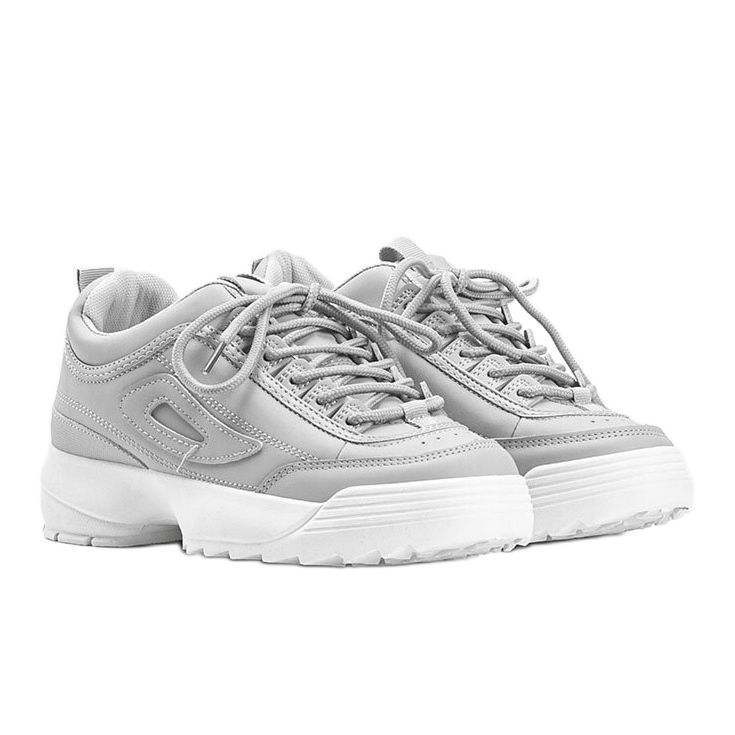 Harmaat lenkkarit paksulla Amya -pohjalla 1