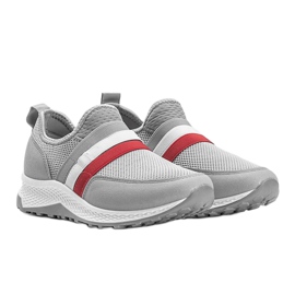 Aimee harmaa slip-on lenkkarit 1