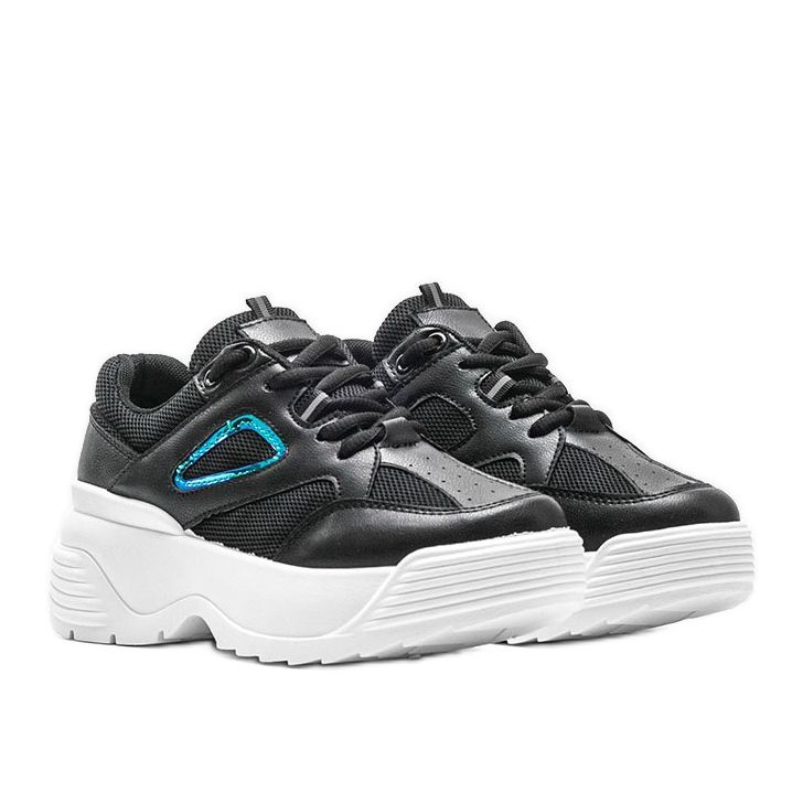 Mustat lenkkarit paksulla Jaida -pohjalla 1