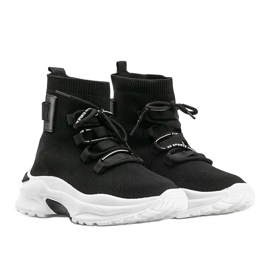 Mustat Ella -nilkkasukat 1