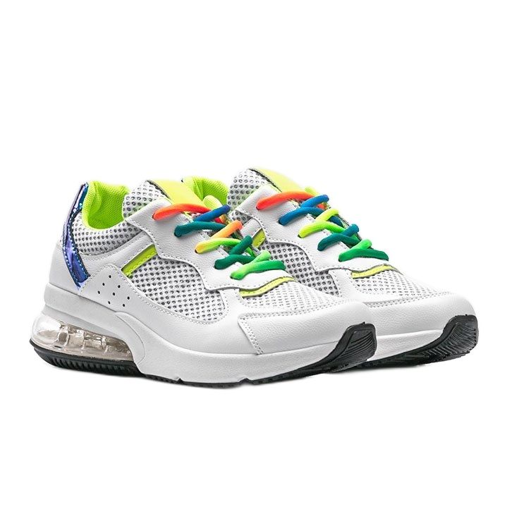 Ashlee valkoiset naisten urheilukengät valkoinen 1