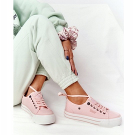 Naisten lenkkarit Big Star HH274058 Pinkki vaaleanpunainen 1