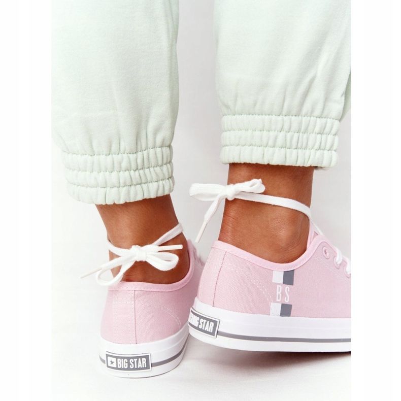 Naisten klassiset lenkkarit Big Star HH274110 Vaaleanpunainen 2