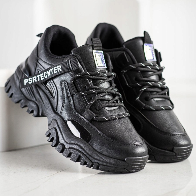 SHELOVET Kevään muoti lenkkarit musta 2