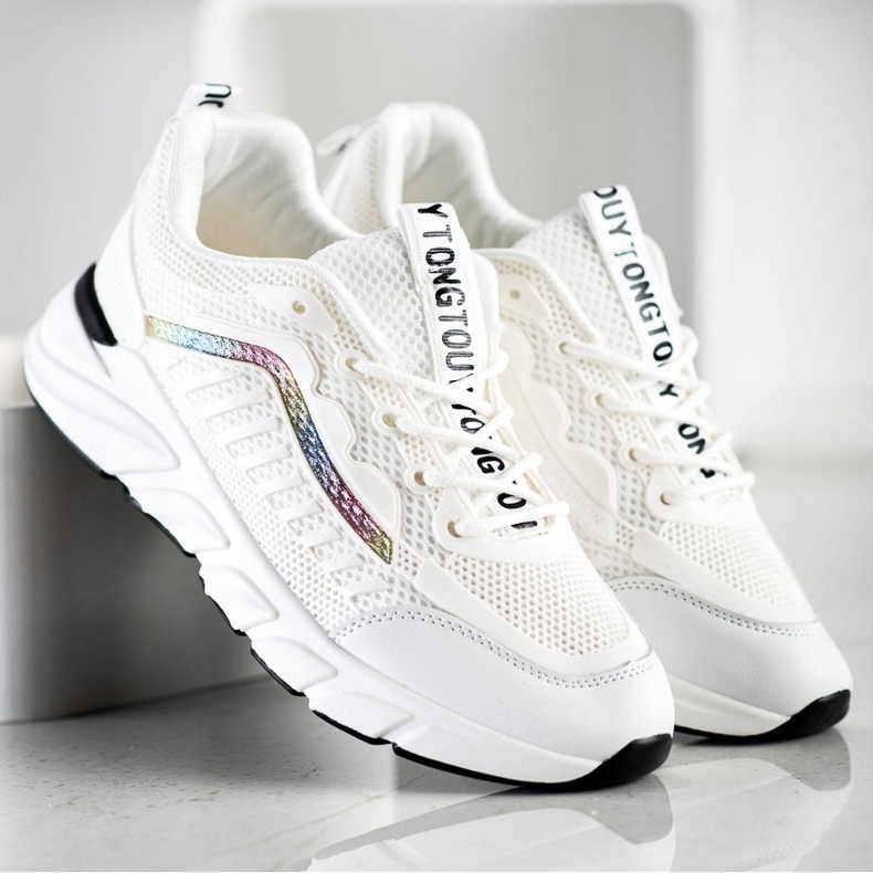 SHELOVET Klassiset lenkkarit valkoinen 1