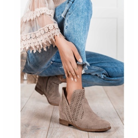 Filippo Kevyet, avoimet saappaat ruskea 1