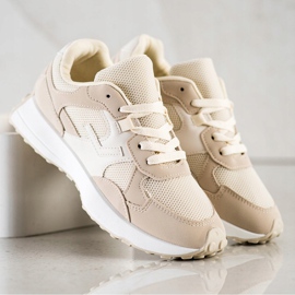 SHELOVET Beige Tennarit ruskea 1