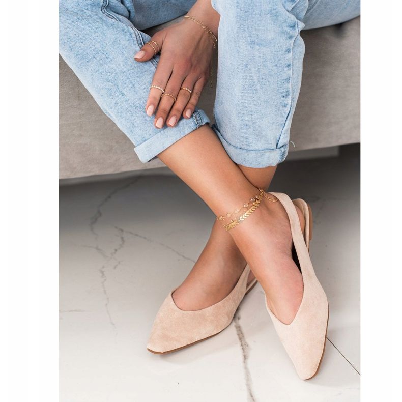 Seastar Avokkaat korotetut pumput beige 2