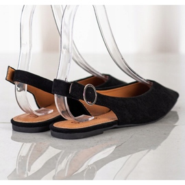 Seastar Avokkaat korotetut pumput musta 1