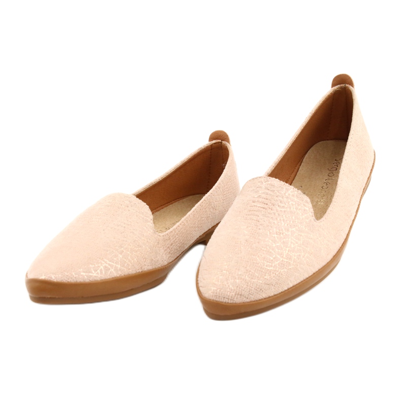 Sergio Leone ballerina lords pinkki/kultainen MK700 vaaleanpunainen 1