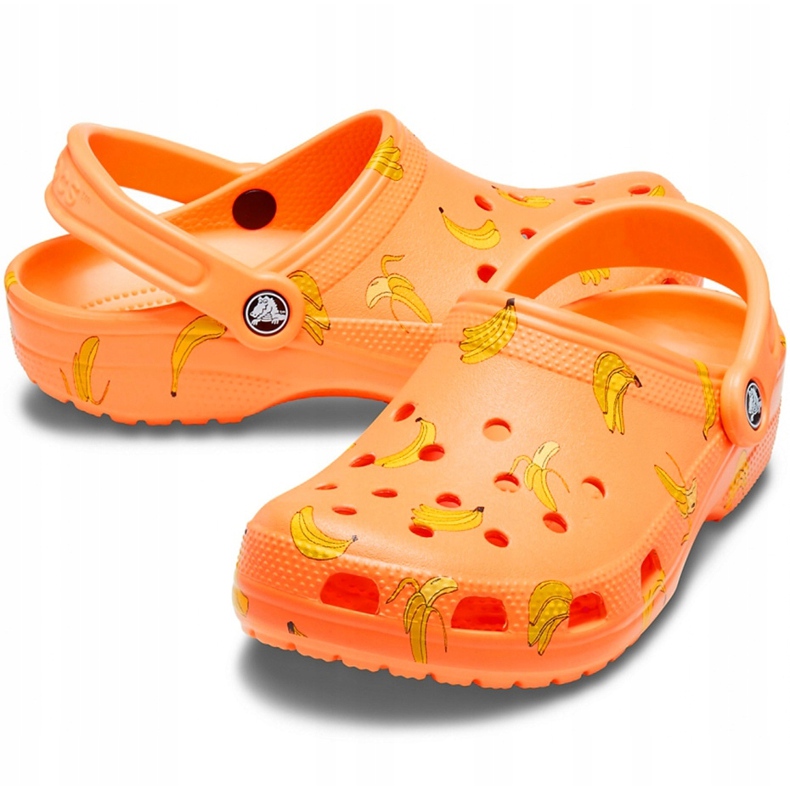 Crocs Classic Vacay Vibes Clog W 206375-801 oranssi keltainen 3