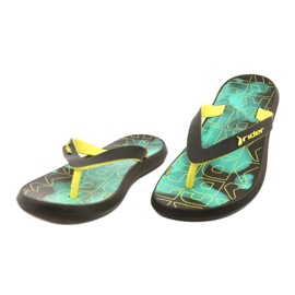 Rider Boys Flip Flops 83062 Azure-musta ratsastaja 1