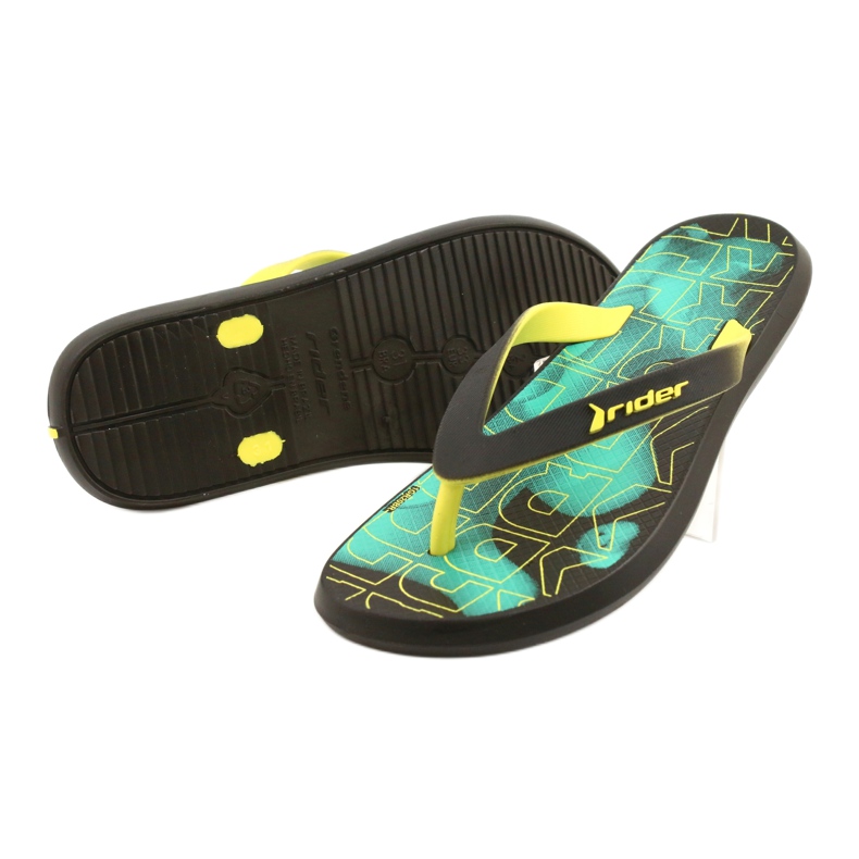Rider Boys Flip Flops 83062 Azure-musta ratsastaja 2
