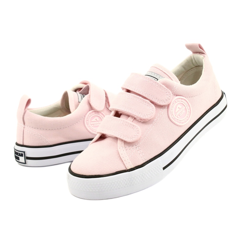 Velcro -tennarit American Club pinkki LH63 / 21 vaaleanpunainen 3