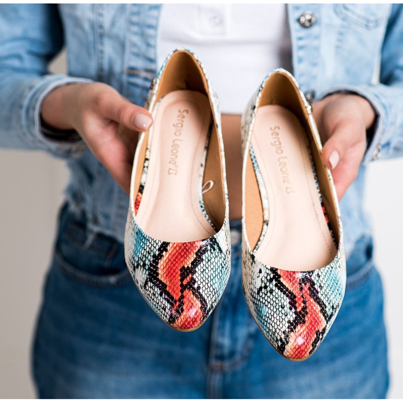 Sergio Leonen ballerinat käärmejäljellä monivärinen 1