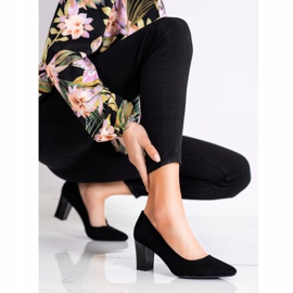 Sergio Leone Mustat naisten pumput korkokengillä 1