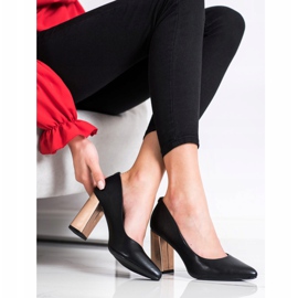 Klassiset Sergio Leonen pumput musta 2