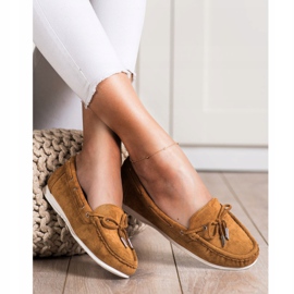 SHELOVET Rennot Camel Loaferit ruskea 1