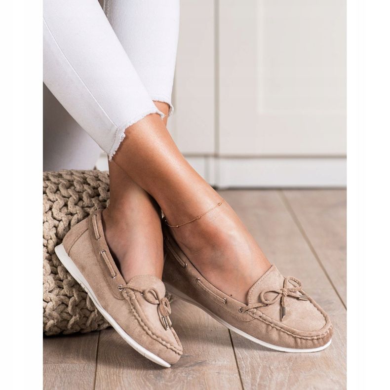 SHELOVET Rento Beige Loafers 2