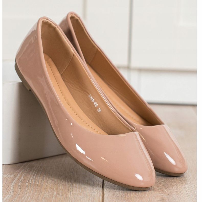 Diamantique Lakatut ballerinat ruskea 2