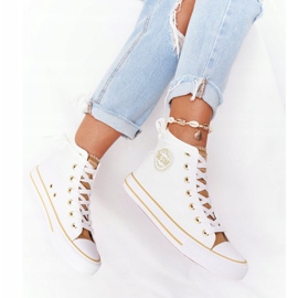 Naisten korkokengät Big Star HH274450 Valkoinen beige 2