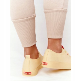 Naisten lenkkarit Big Star HH274680 Keltainen 1