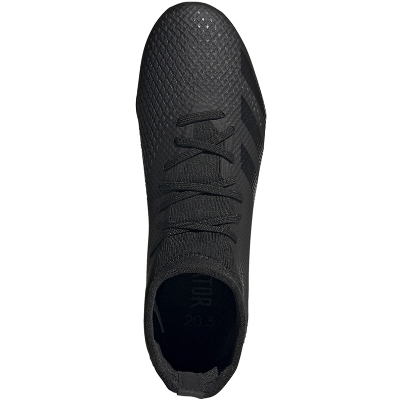 Adidas Predator 20.3 Fg EF1634 jalkapallokengät musta 1