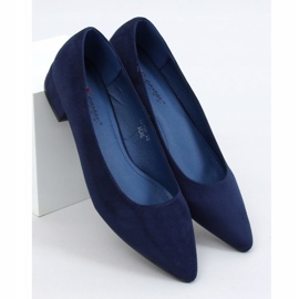 Matalakorkoiset kengät, tummansininen CL70P Blue 1