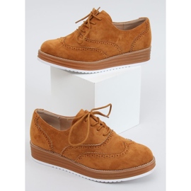 Naisten nauhakenkä kameli 8998-46 Camel ruskea monivärinen 1