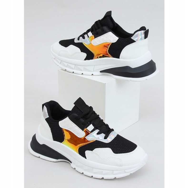 Mustavalkoiset urheilukengät BH003 Musta valkoinen 1