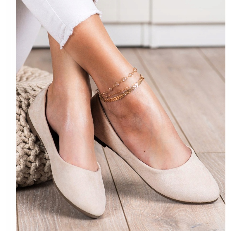 Klassiset VINCEZA -ballerinat beige 1