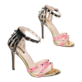 Vices 1420-23 Fuksia 36 41 musta vaaleanpunainen 1