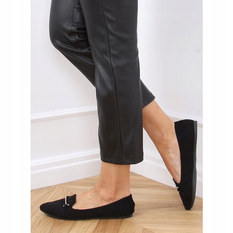 Mokasiinit mantelit musta 3C-6 Musta 2