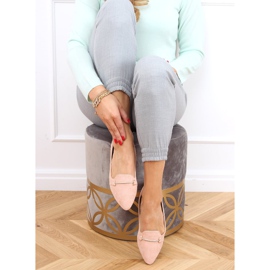 Mokasiinit mantelin vaaleanpunaiset varpaat 3C-6 Vaaleanpunainen 2