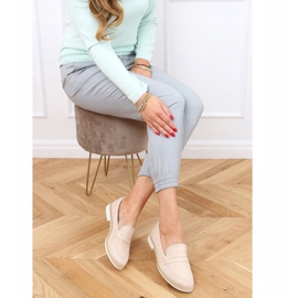 Naisten beige -kengät AB689 Nude 1