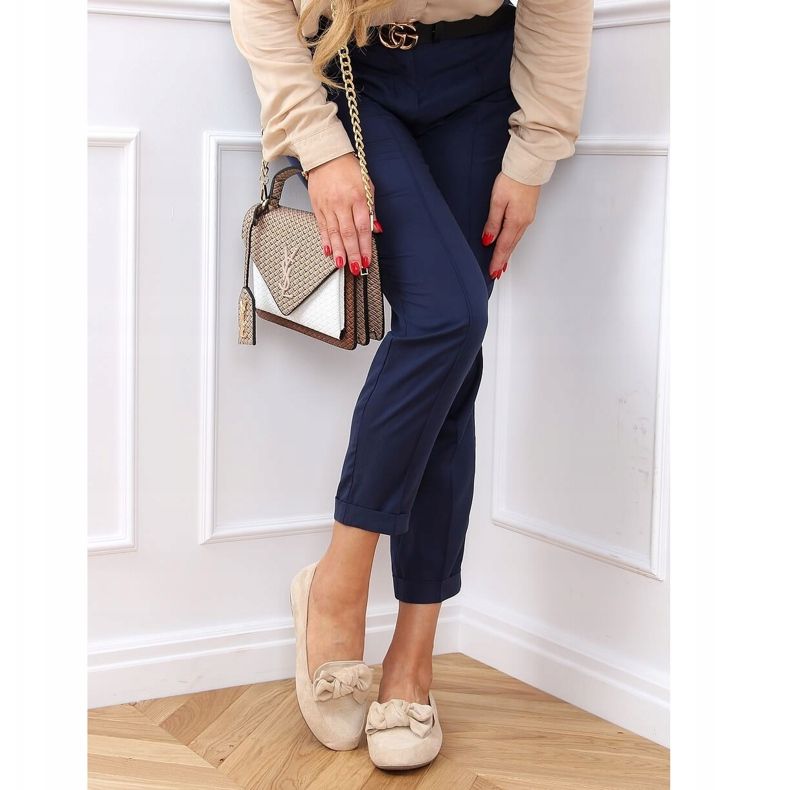 Naisten beige -lenkkarit 9086 Beige 1