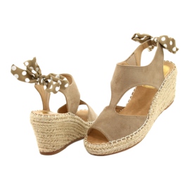 Naisten sandaalit Wedge Taupe Monroessa beige 2